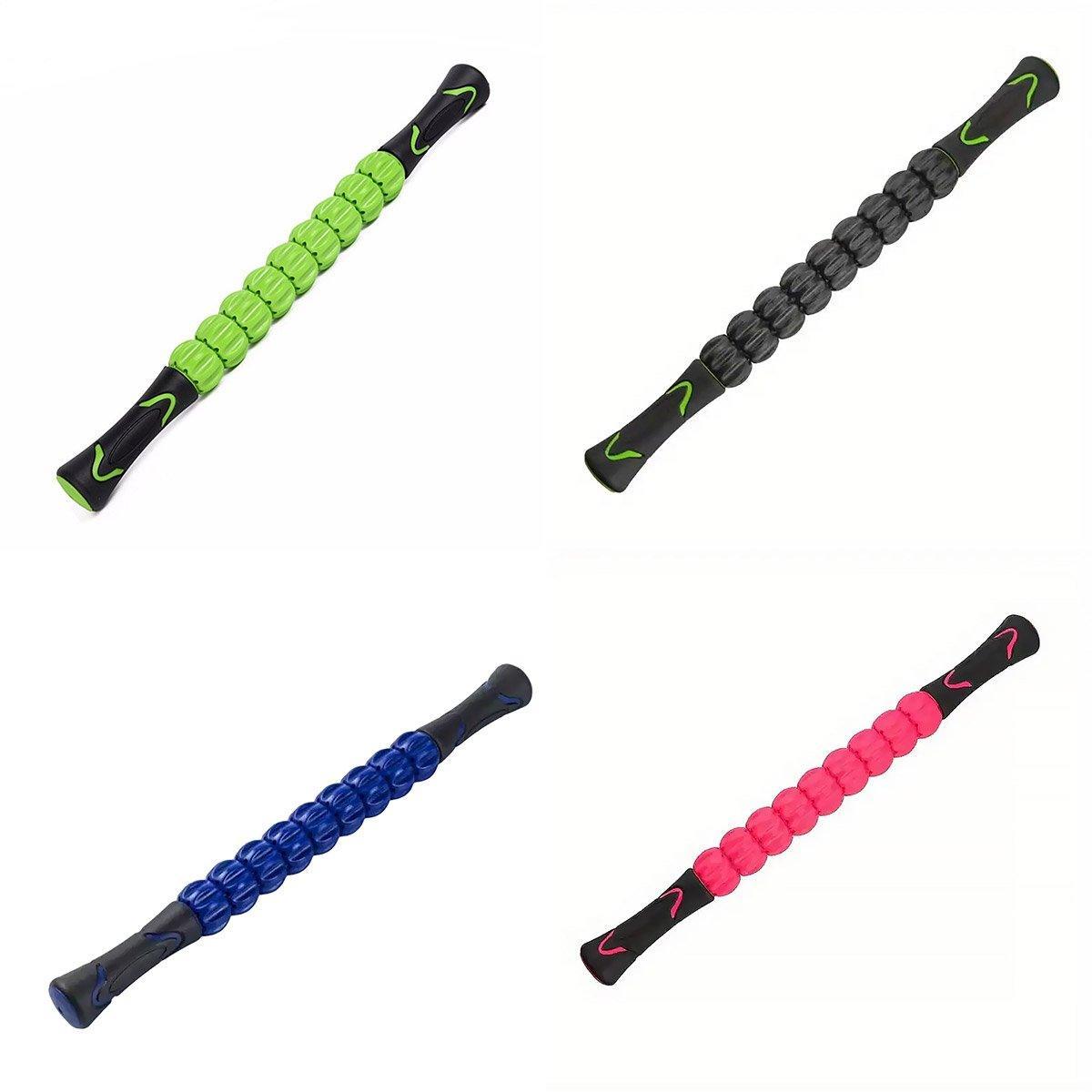 Muscle Massage Sticks Fitness Sport Fascia Rods High Strength Relaxation Roller - Pink