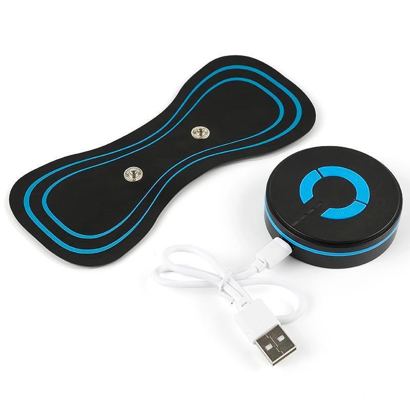 Pulse Tens Unit EMS Massager Back Full Body Muscle Stimulator Pain Relief Device - Battery