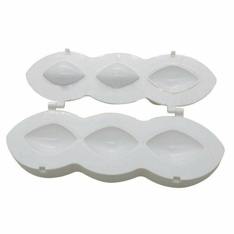 Meatball Maker Manual Meatloaf Mold Kibbeh Maker Press Minced Processor Tool Au - 9 Holes Clear