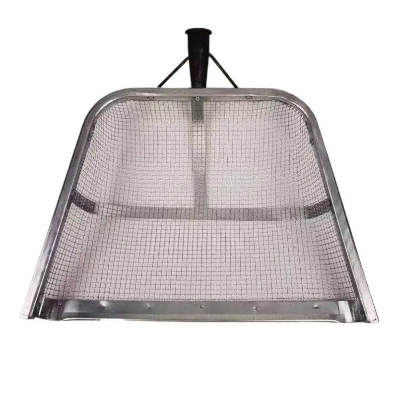 Stainless Steel Soil Sifter Drain Shovel Gardening Mesh Screen Filter Durable - 60MM