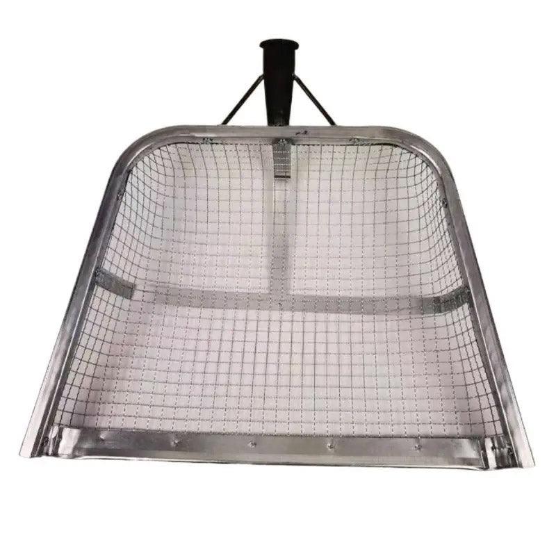Stainless Steel Soil Sifter Drain Shovel Gardening Mesh Screen Filter Durable - 60MM