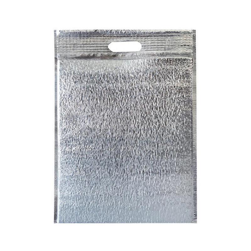 100Pcs Aluminum Foil Insulated Food Storage Bags for Thermal Cooling - 20*30CM-100PCS