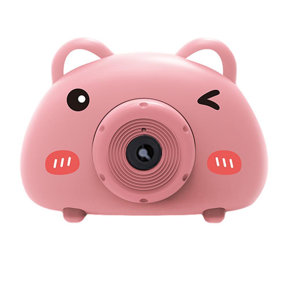 Acousto Optic Bubble Machine Camera Animal-Shaped With Light Music Toy Gift - Dog
