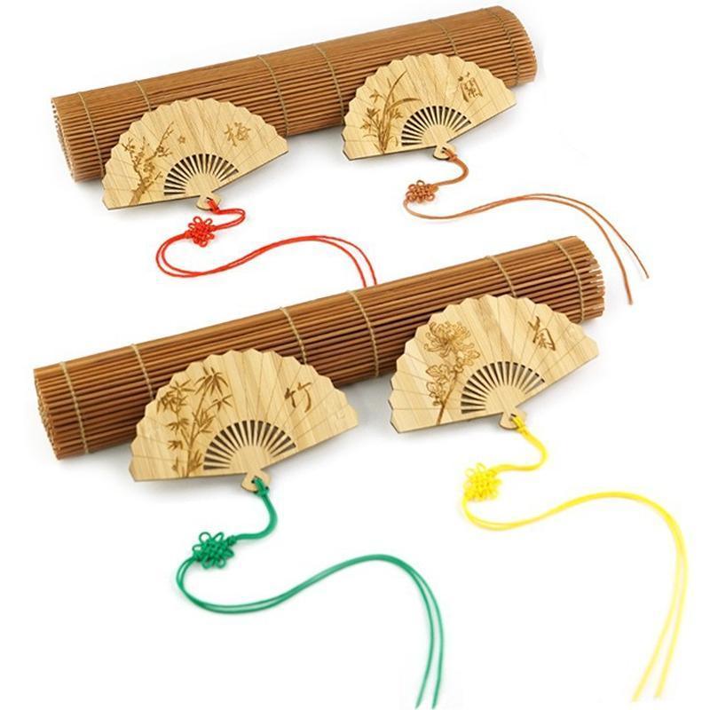 Chinese Style Bass Book Folder Book Clip Bamboo Bookmark Guitar Bookmark Lable - Pipa - Lan
