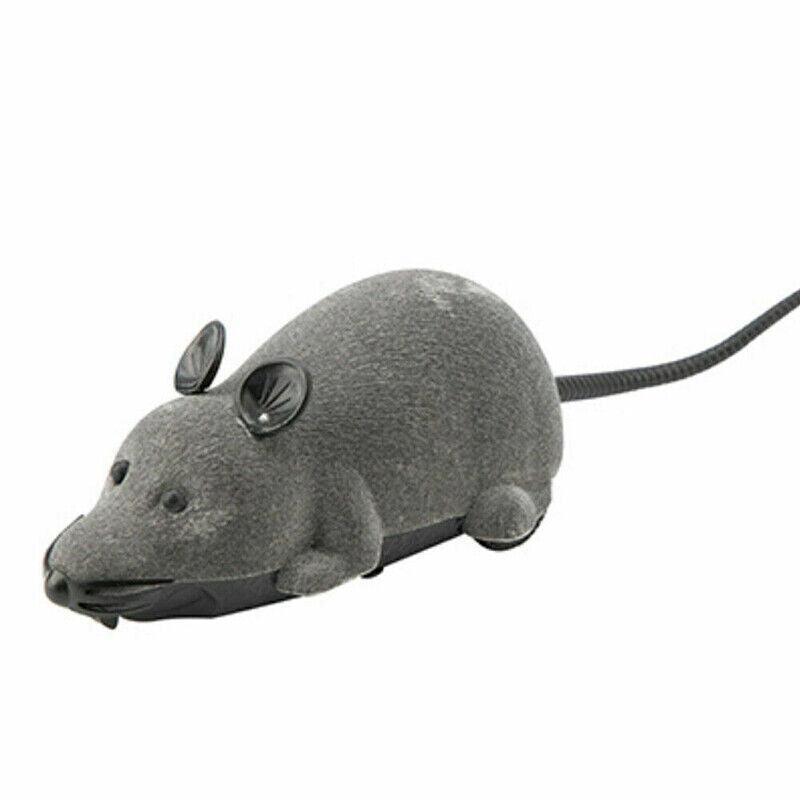 Pet Cat Puppy Toy Wireless Remote Control Electronic Rat Mouse Mice Toys Stock - Grey