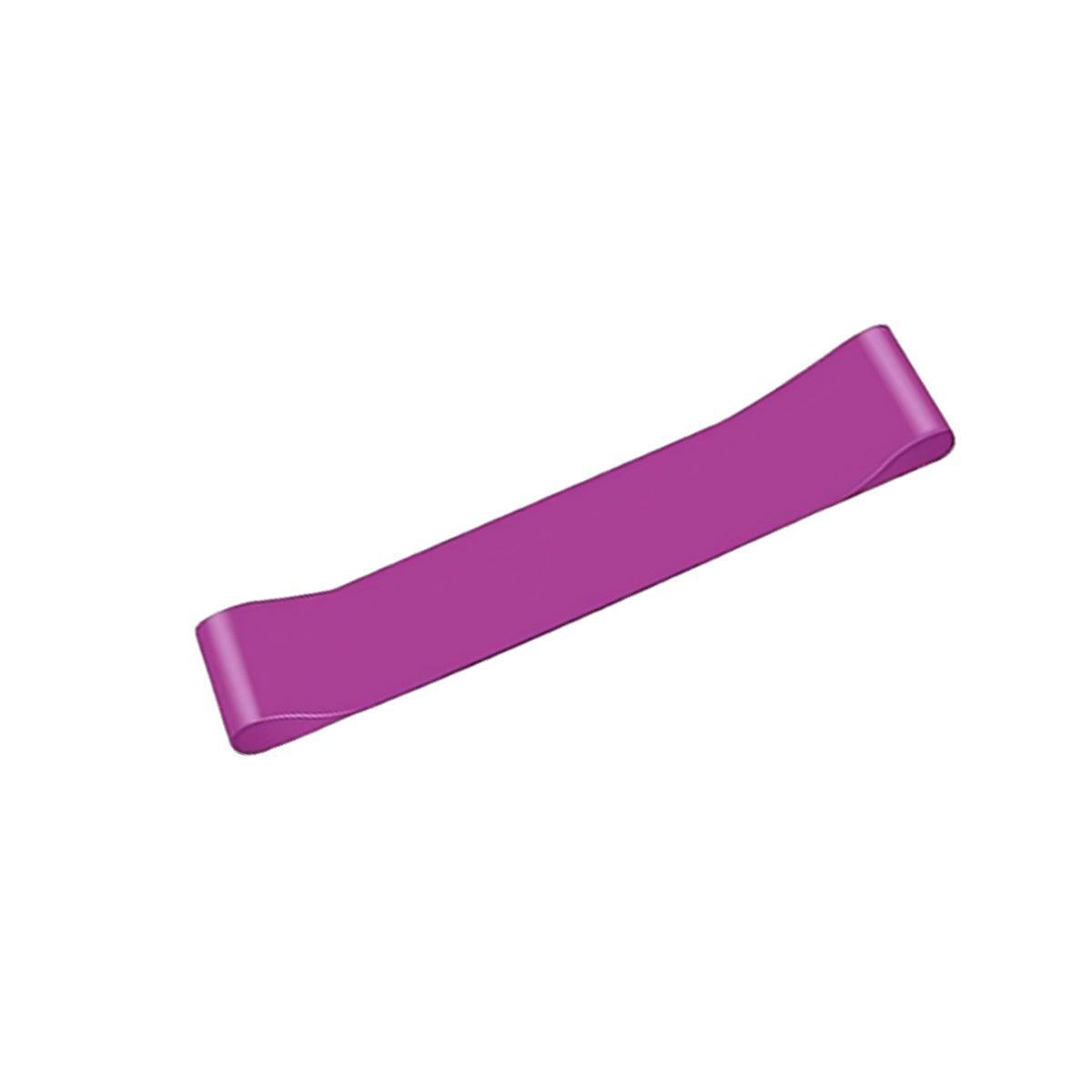 Exercise Resistance Bands Loop Power Strength Training Fitness Yoga Pilates Gym - Purple (600*50*1.1MM)