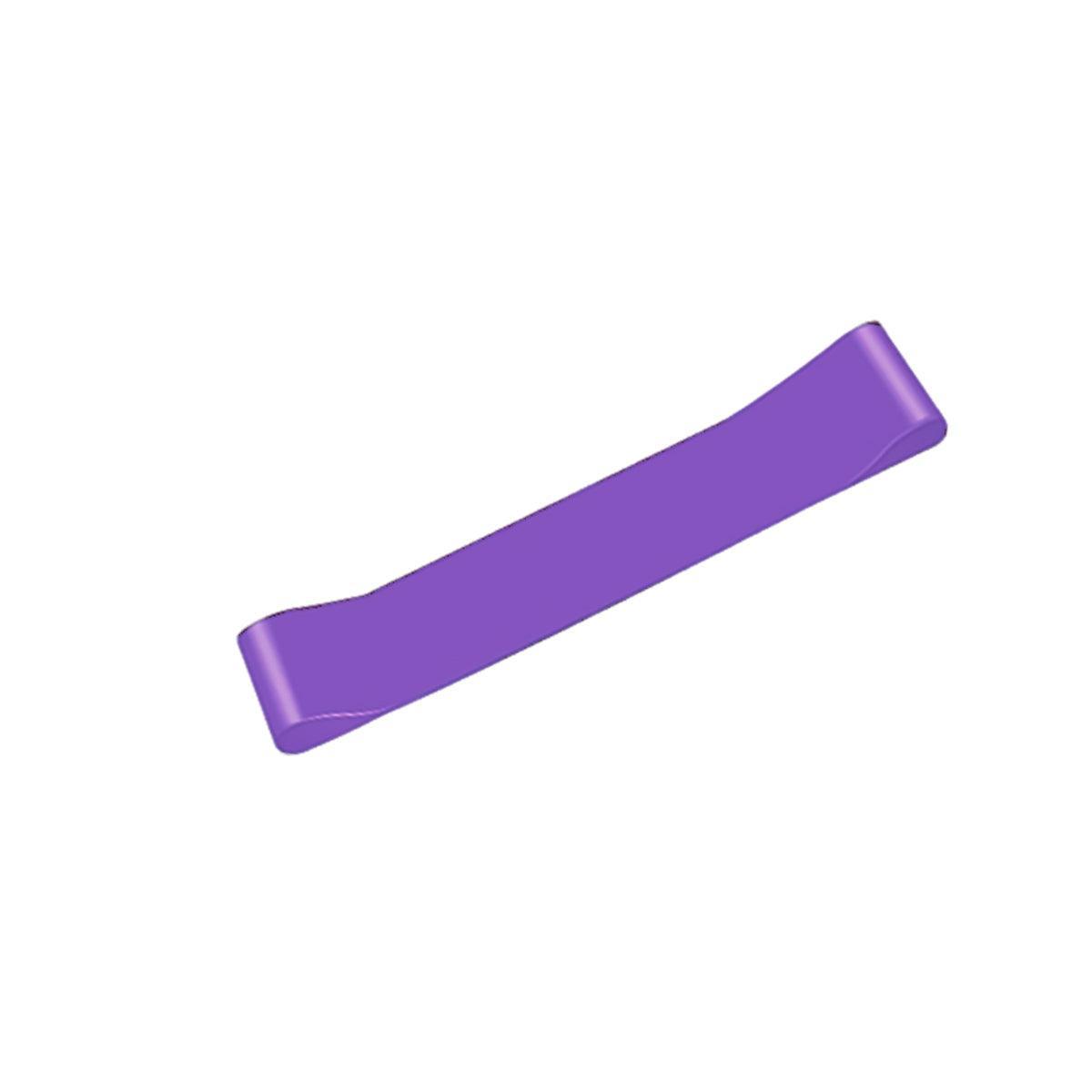 Exercise Resistance Bands Loop Power Strength Training Fitness Yoga Pilates Gym - Purple (600*50*1.1MM)