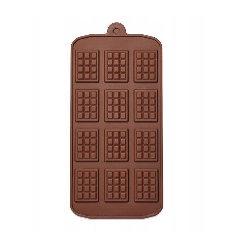 Mini Chocolate Bar Flexible Silicone Mold Candy Chocolate Cake Jelly Mould