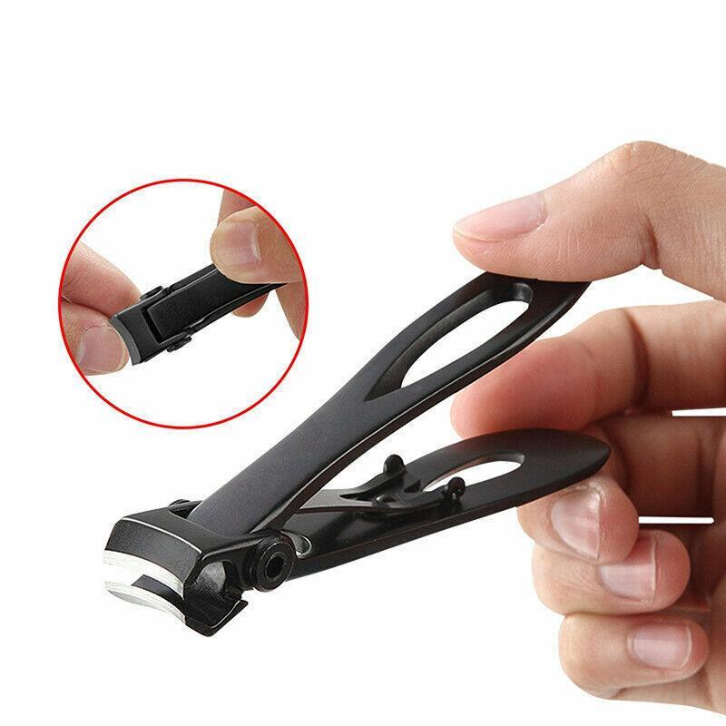 Heavy Duty Wide Mouth Nail Clippers for Thick Toenails Stainless Steel Cutter Tool