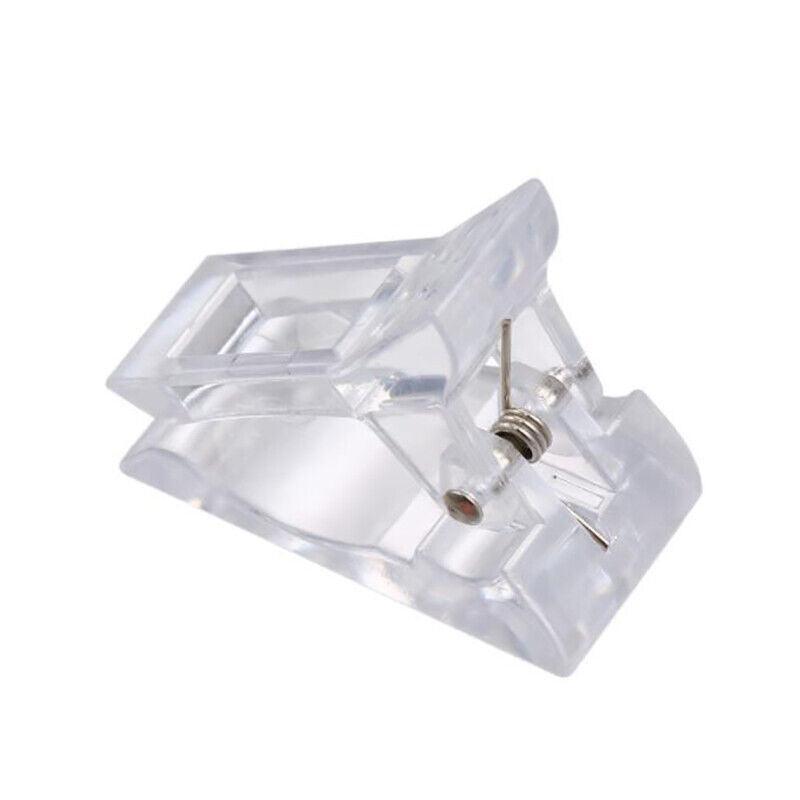 5-50Pcs Nail Tips Clip Clamps For Poly Gel Quick Building Extension Builder Tool - 5PCS