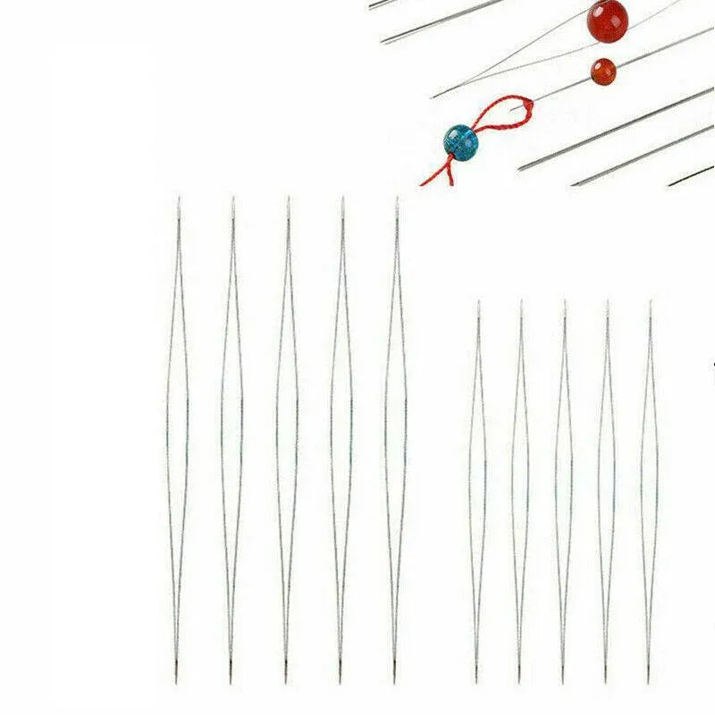 10Pc Big Eye Beading Needles for Jewelry & Bracelet DIY