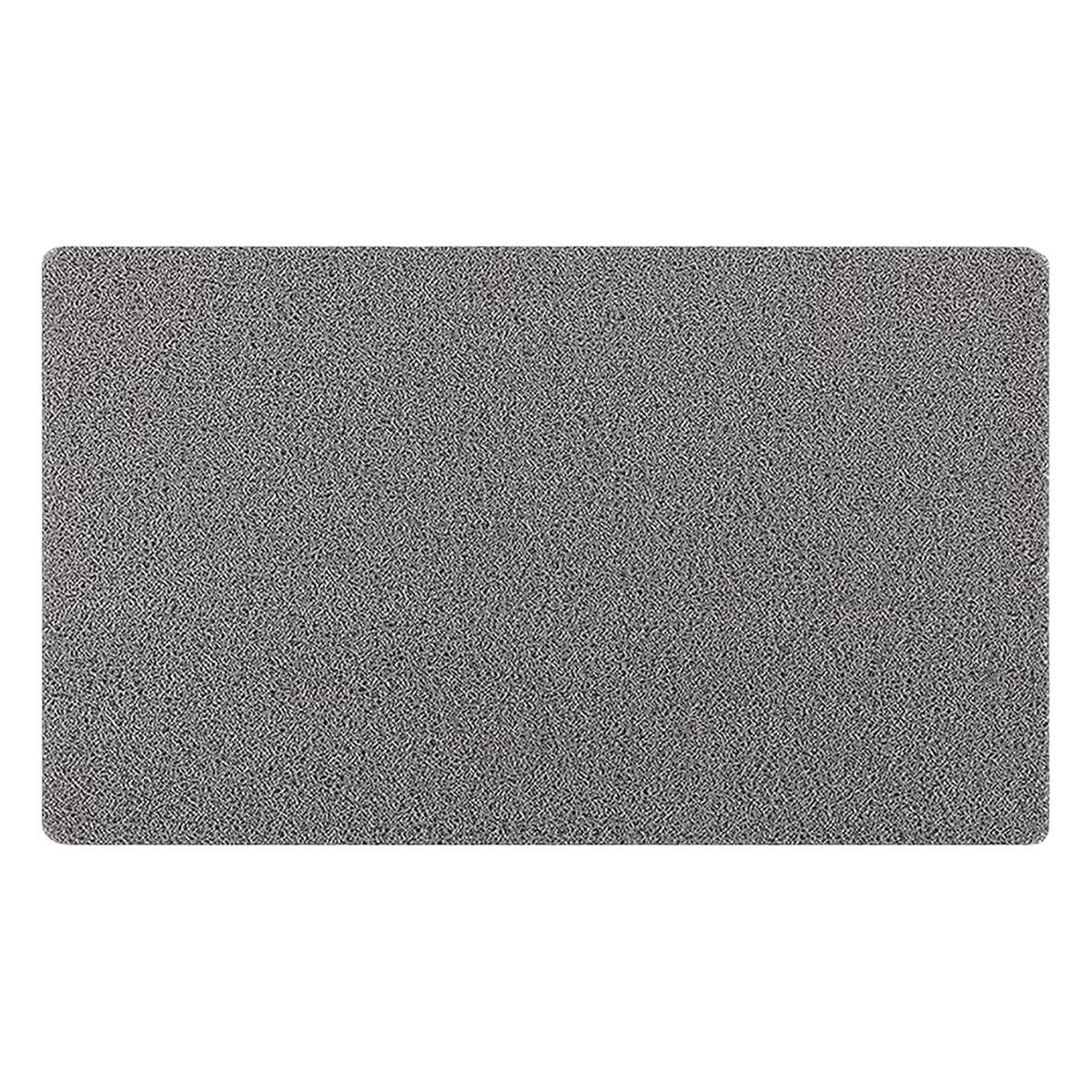 Anti Slip Bathroom Mat Non Slip Shower Floor Mat Quick Dry Soft Comfortable Rug - Grey-40x60cm