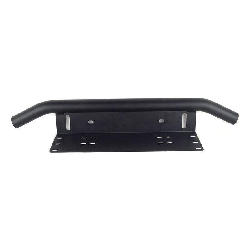 24inch Bull Bar Front Bumper License Number Plate Mount Bracket Led Light Holder