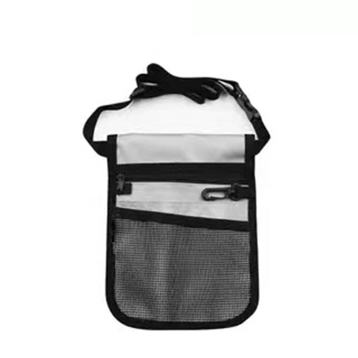 Nurse Pouch Waist Bag Medical Tool Organizer Pocket Belt with Keyring - Purple