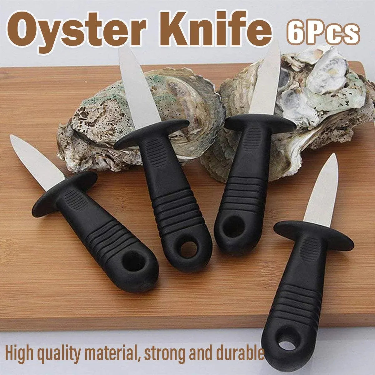 6-Piece Oyster Shucking Knife Set