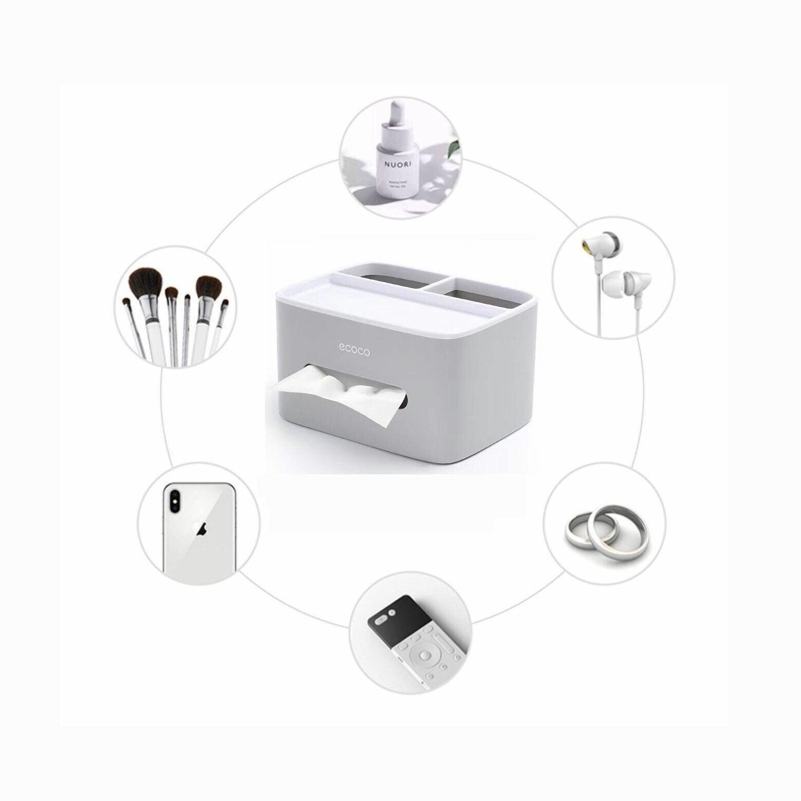 Tissue Box Cover Table Napkin Paper Case Car Holder Storage Organizer Dispenser