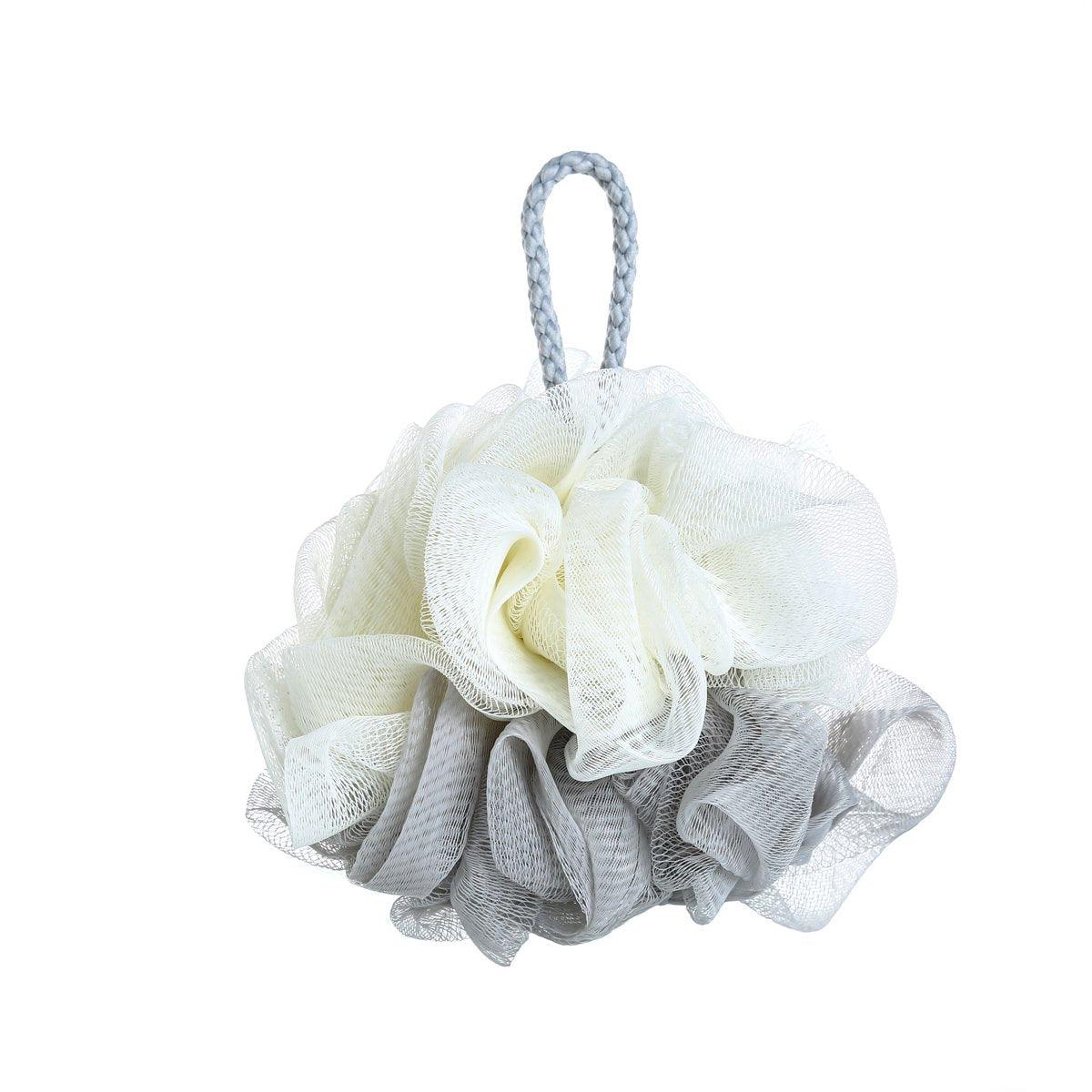 Bath Ball Mermaid Loofah Sponge Bath Puff Soft Ball Body Exfoliate Wash Shower - Pink