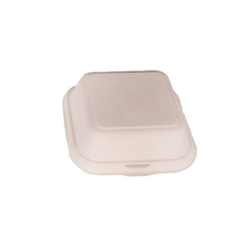 100X Disposable Eco-Friendly Bento Box Fruit Salad Hamburger Cake Packaging Box - Packing-White-4inches-100pcs