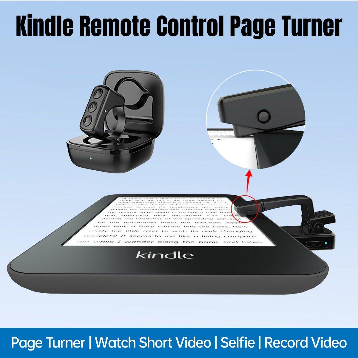 Remote Control Page Turner Ring for Kindle Novel Page Turning Bluetooth E-Reader