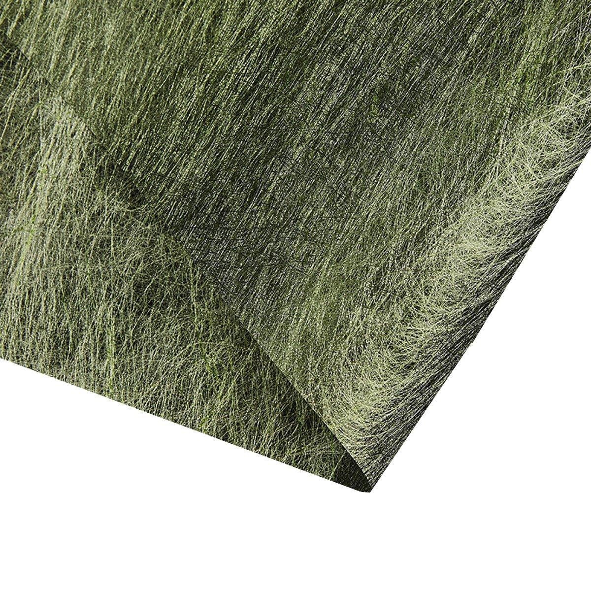 10pcs High Quality Flower Wrapping Paper DIY Bouquet Gift Wrap Floral Supplies - Army Green