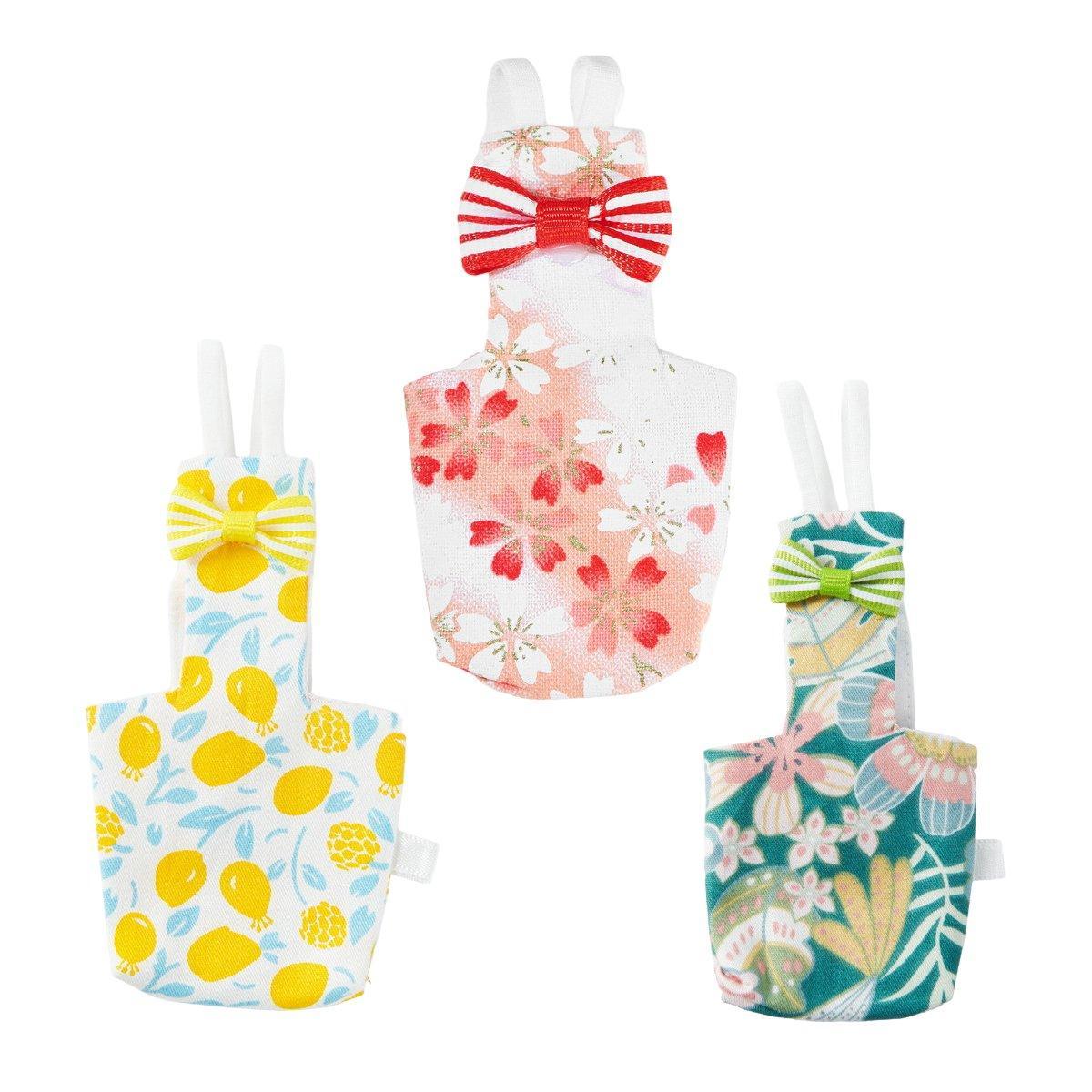 Adjustable Parrot Diaper Bird Flight Suit Tiger Skin Peony Special Supplies - Yellow-XS