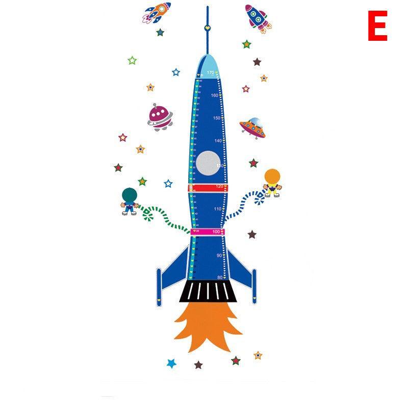 Removable Wall Height Chart Sticker Growth Measurement Ruler Decal for Wall Decor - C