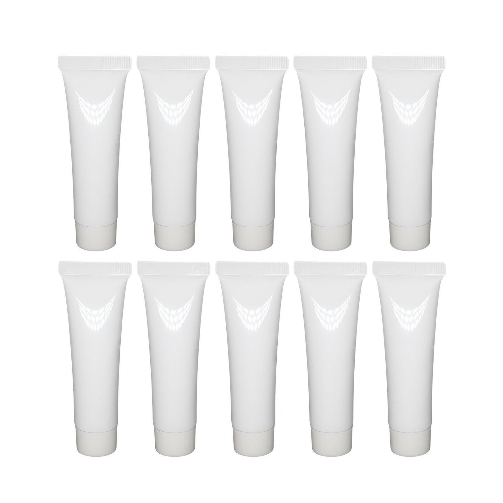 10x Soft Cosmetic Tubes for Face Wash Hand Cream Lotion Packaging Containers - 40ml