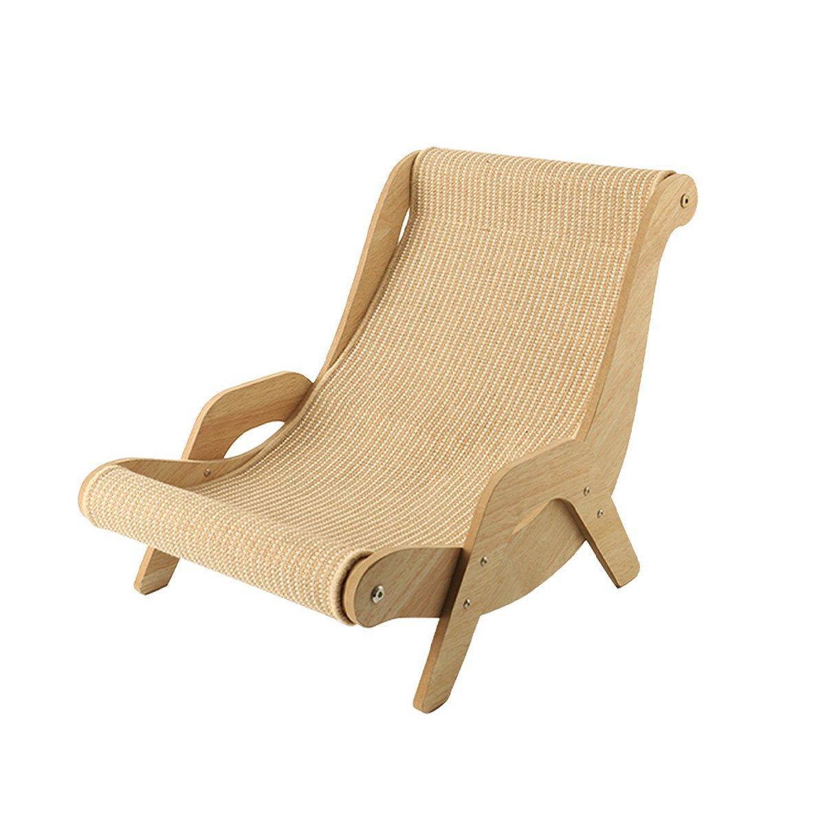 Cat Scratching Recliner Sofa 2 in 1 Lounge Bed Durable Scratch Board Furniture - L