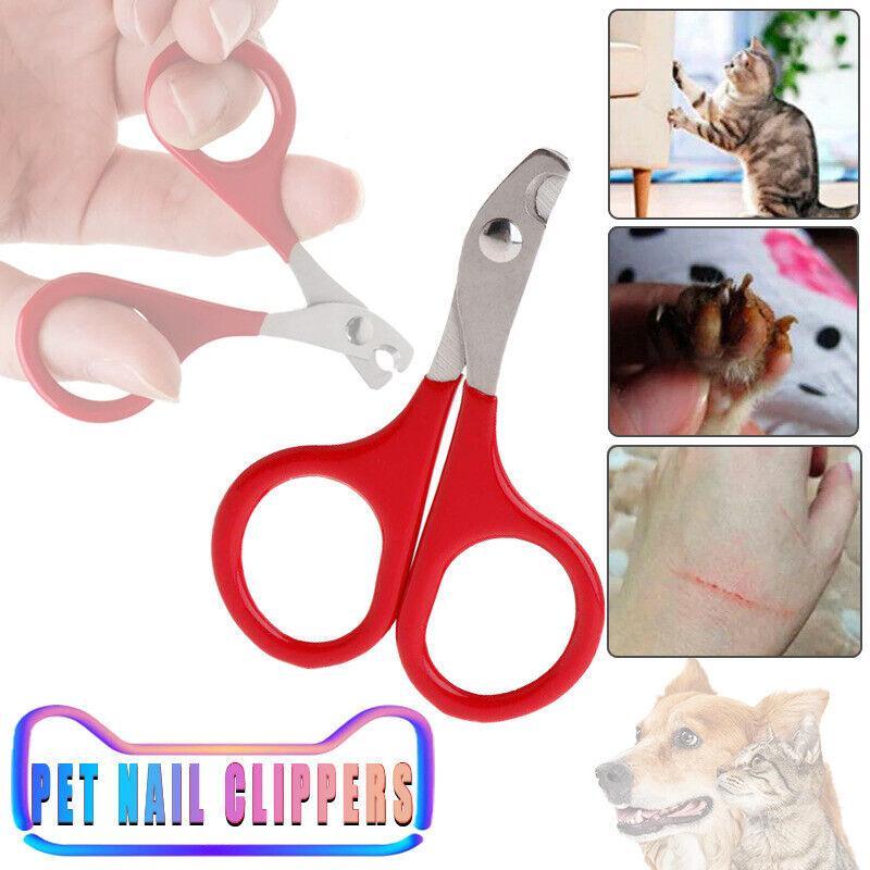 Pet Nail Claw Grooming Scissors Clippers For Dog Cat Bird Rabbit Ferret
