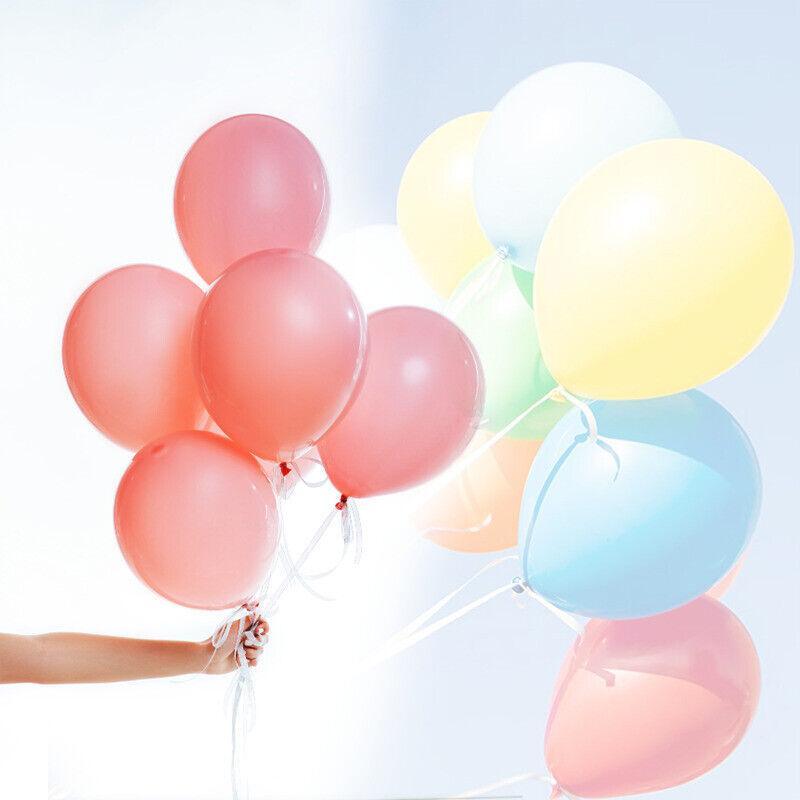 100PCS 10 Inch Latex Balloons Party Decorations Birthday Wedding Balloon Solid Colour - Fruit Green