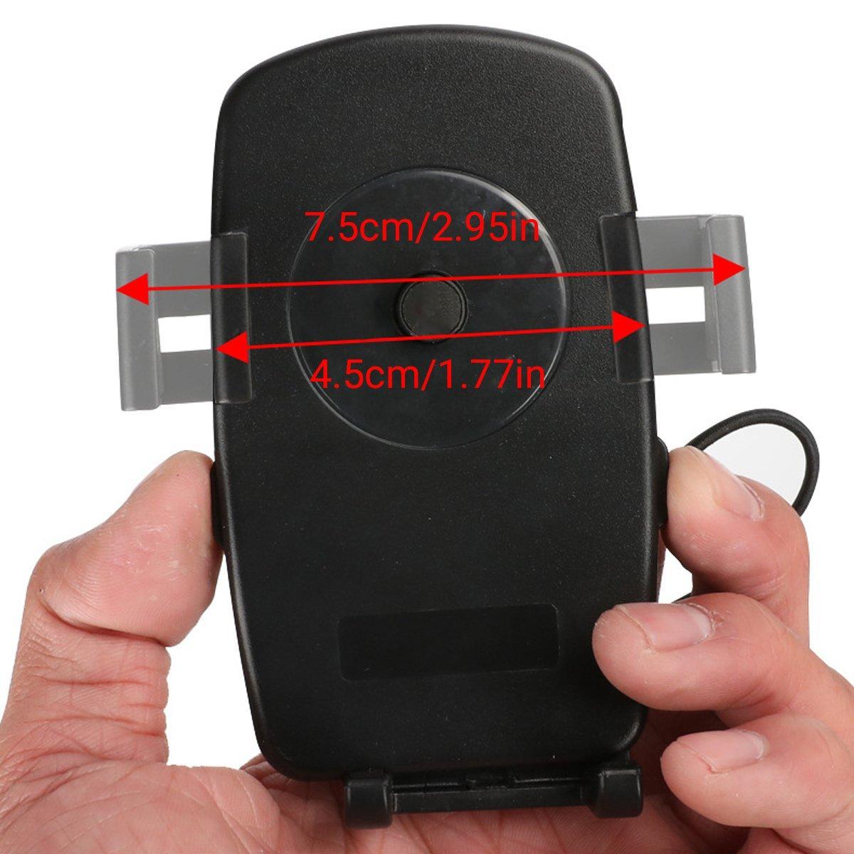 360 Degree Rotation Phone Holder Handlebar Mount for Motorcycle and Bicycle