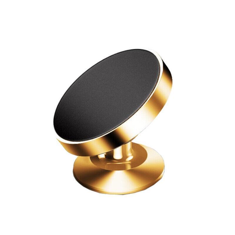 360 Degree Car Phone Holder Dashboard Mount Stand Cradle for Flat Surface - Black