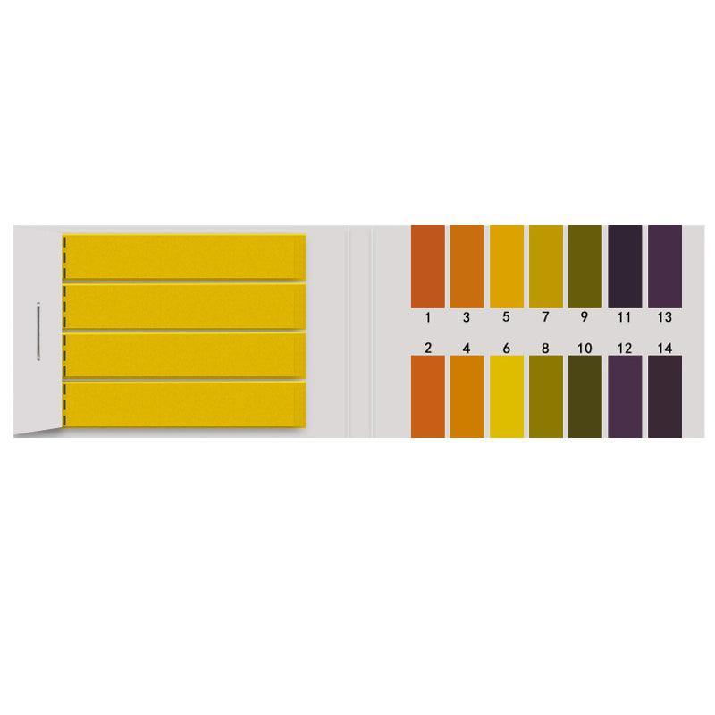 pH Test Strips Universal Litmus Paper for Water Saliva Urine Pool Soil Liquid 1-14 - 80PCS (1 Book)