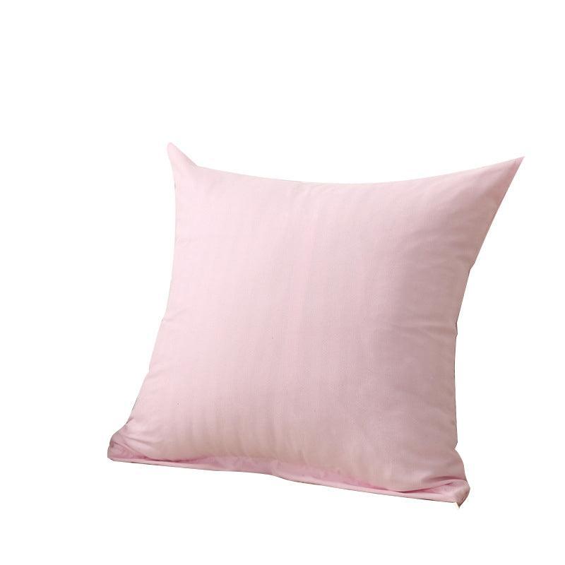 40x40cm Multicoloured Plain Solid Colour Cushion Cover Covers Decorative Pillow Case - Light Coffee