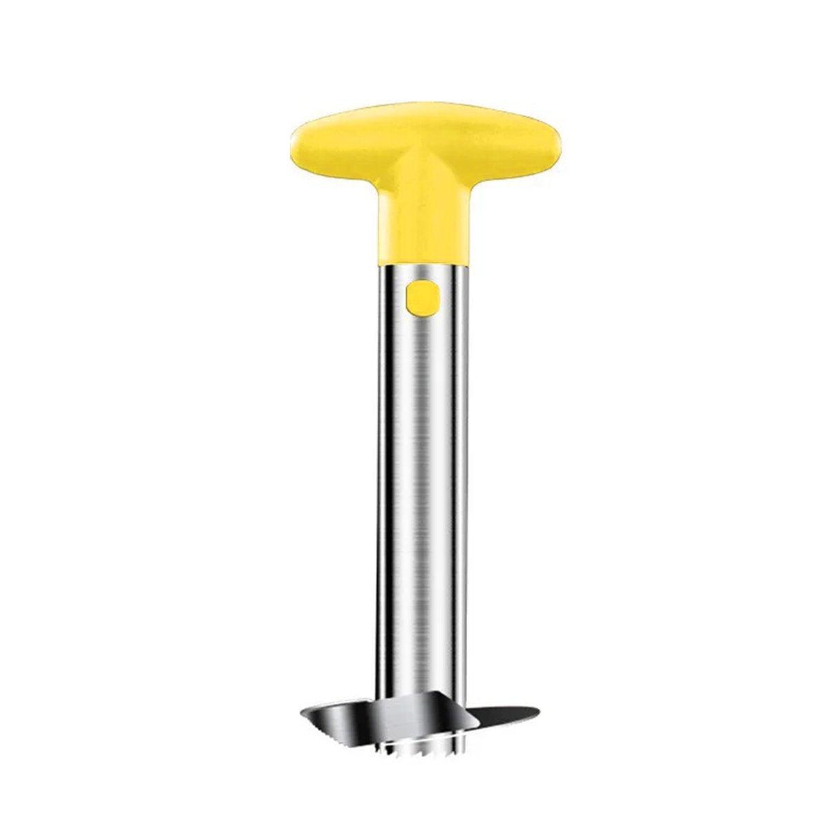 Stainless Steel Pineapple Corer Slicer Peeler Cutter Tool Easy Pineapple Cutter - Blue