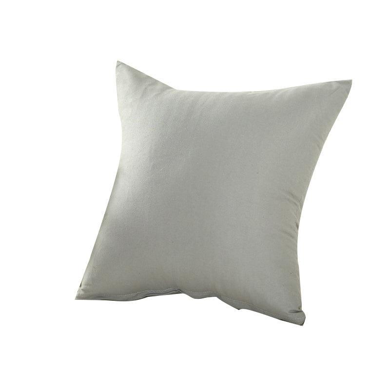 40x40cm Multicoloured Plain Solid Colour Cushion Cover Covers Decorative Pillow Case - Pink