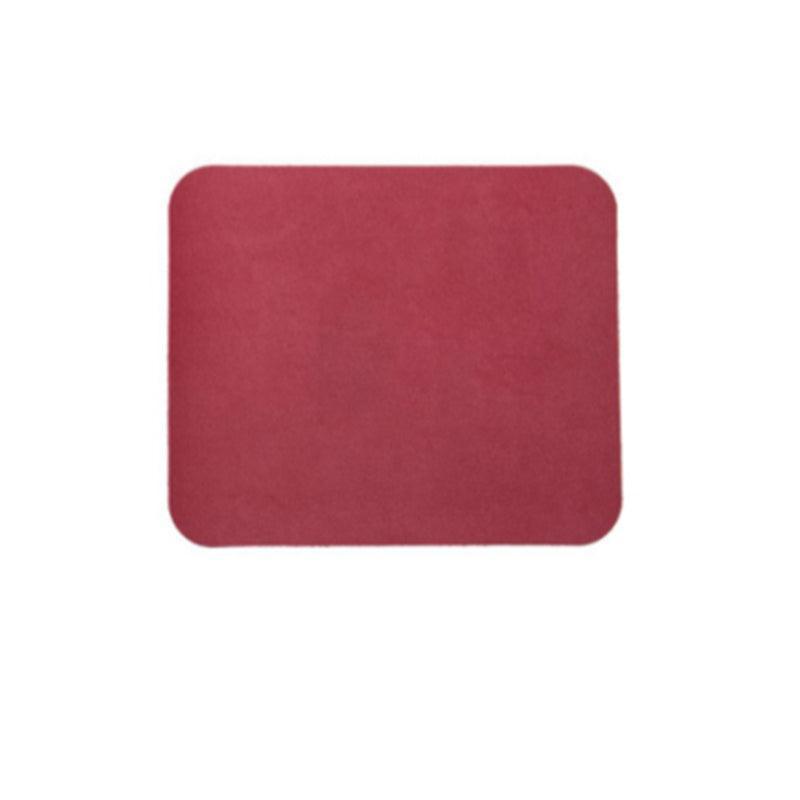 Leather Mouse Pad Gaming Waterproof Desk Mat 25 x 21cm Anti Slip - Pink