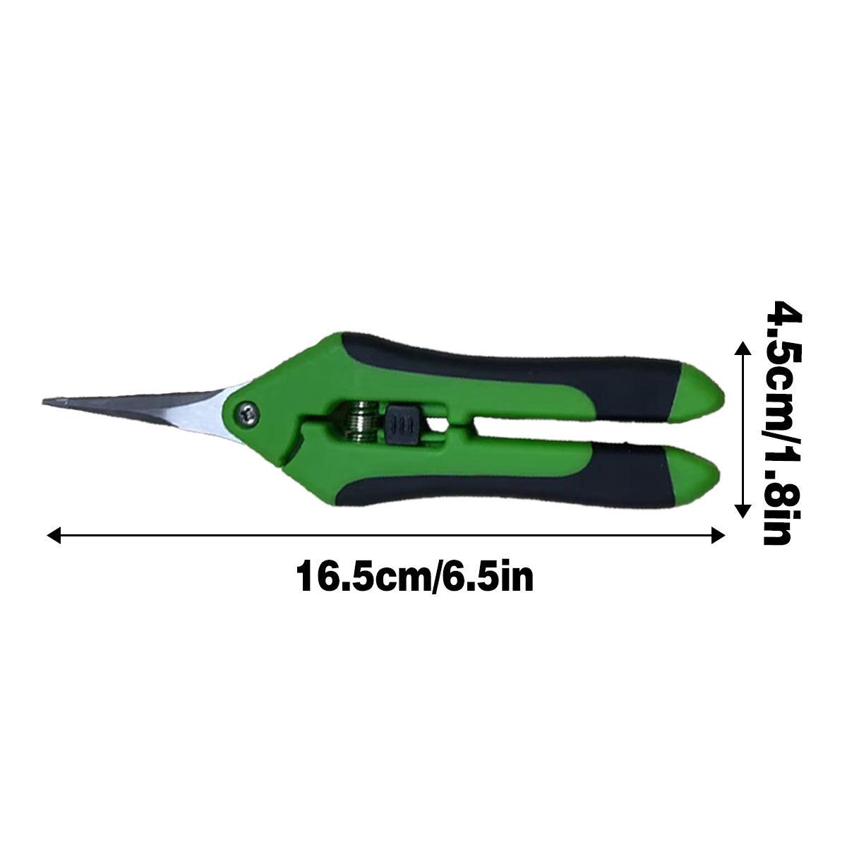 2Pcs Pruning Shears Plant Scissors Trim Trees Snips Branch Garden Secateurs Tool