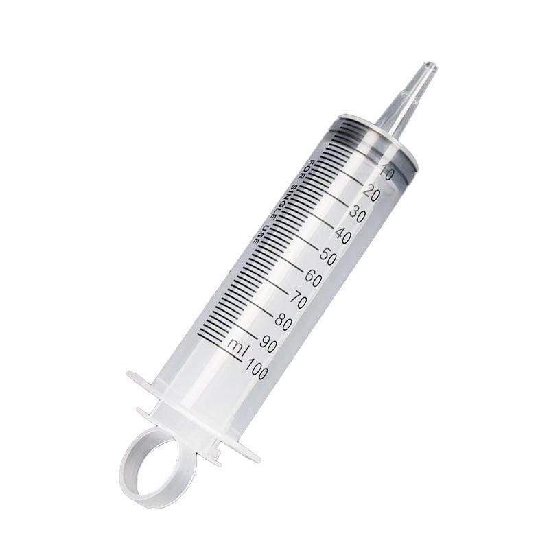 100-200Ml Reusable Hydroponics Nutrient Measuring Syringe - 200Ml
