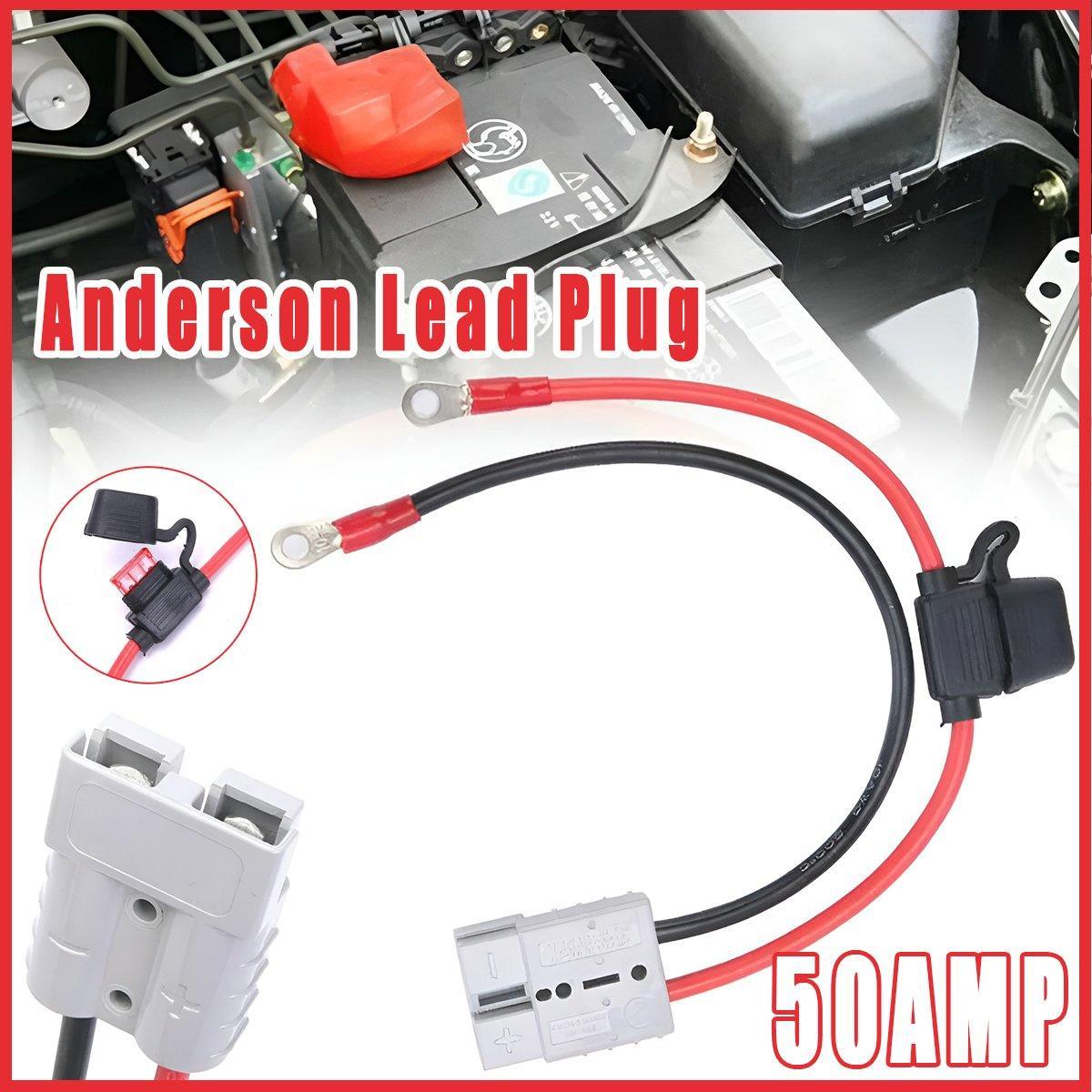 Electric Battery Connector Fuse Holder with Silicone Wire for Car and Boat Power