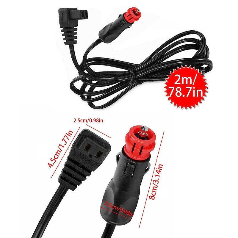 12V Merit And Cigarette Plug To Waeco Fridge Adaptor Power Lead Cable Cord Au