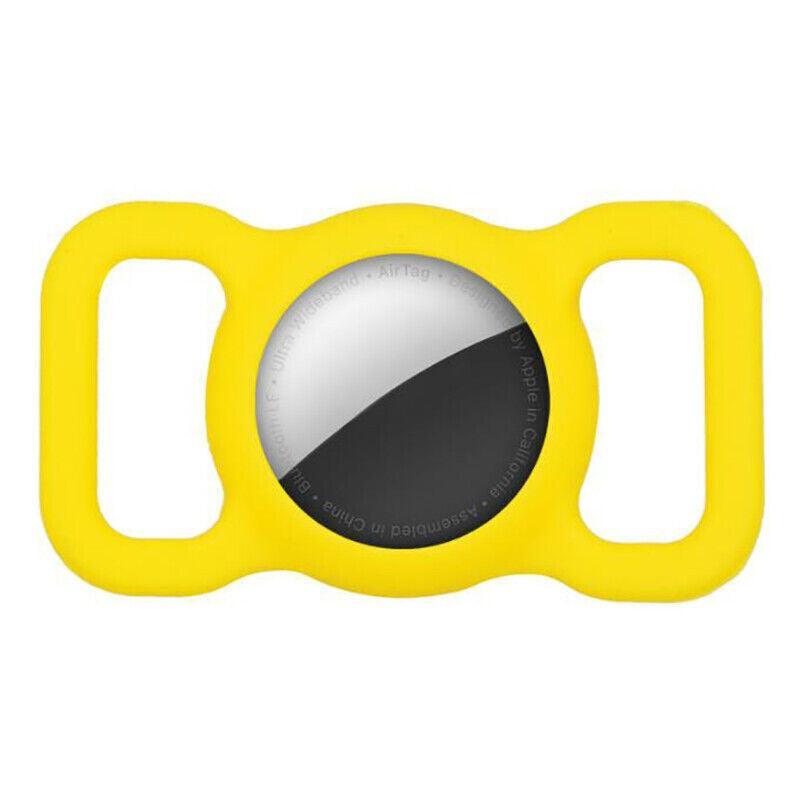 Silicone Collar Attachment Case Compatible with Tracking Device for Pets - Black