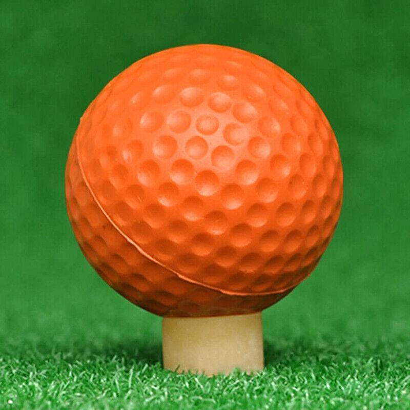 12 Pack Indoor/Outdoor Golf Practice Foam Balls - Yellow