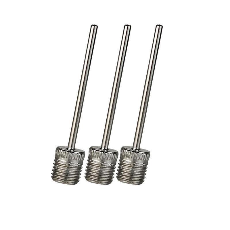 Stainless Steel Ball Pump Needle Inflator Pin for Football Basketball Volleyball - 3PCS