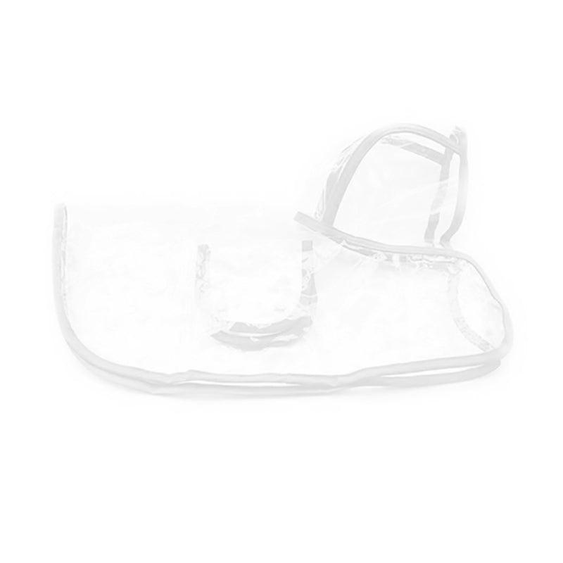 Puppy Waterproof Pet Dog Raincoat Jacket Clothes Vest Rain Coat Outdoor Hoodies White - M