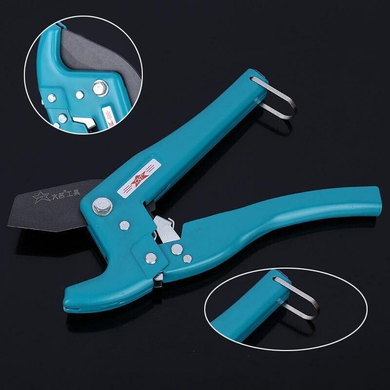 Heavy Duty PVC Pipe Cutter Ratchet Tube Cutter 42mm for Plastic Conduits