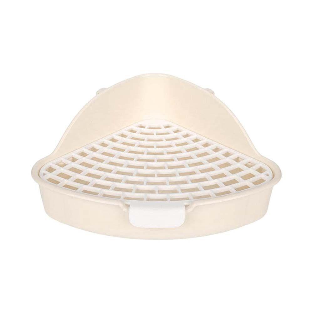 Rabbit Litter Box And Small Animals Pet Toilet Pee Pad Supplies Potty Rabbit - Yellow