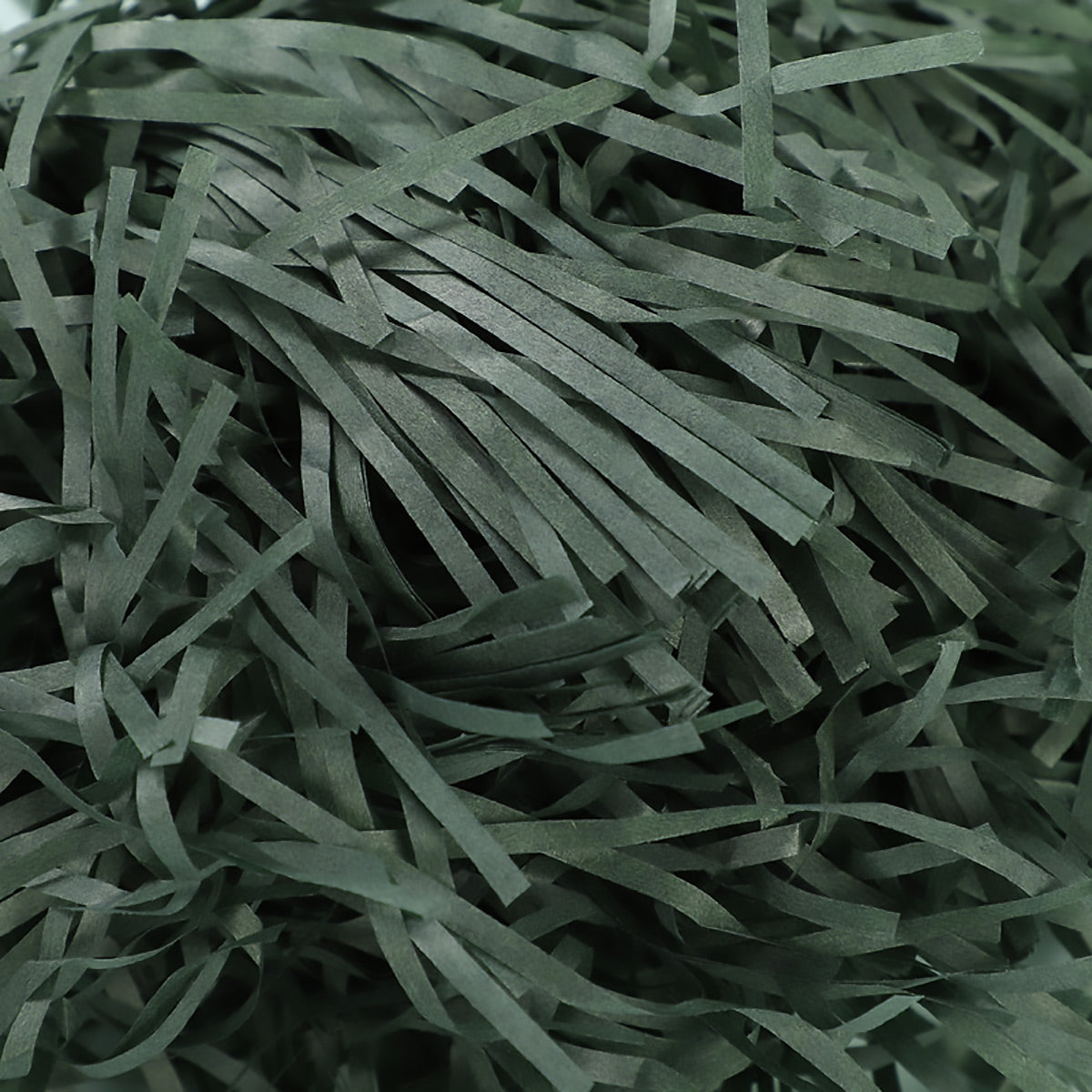500g Colorful Raffia Paper Shreds Gift Box Filler Decorative Packaging - 5Packs-Army-Green