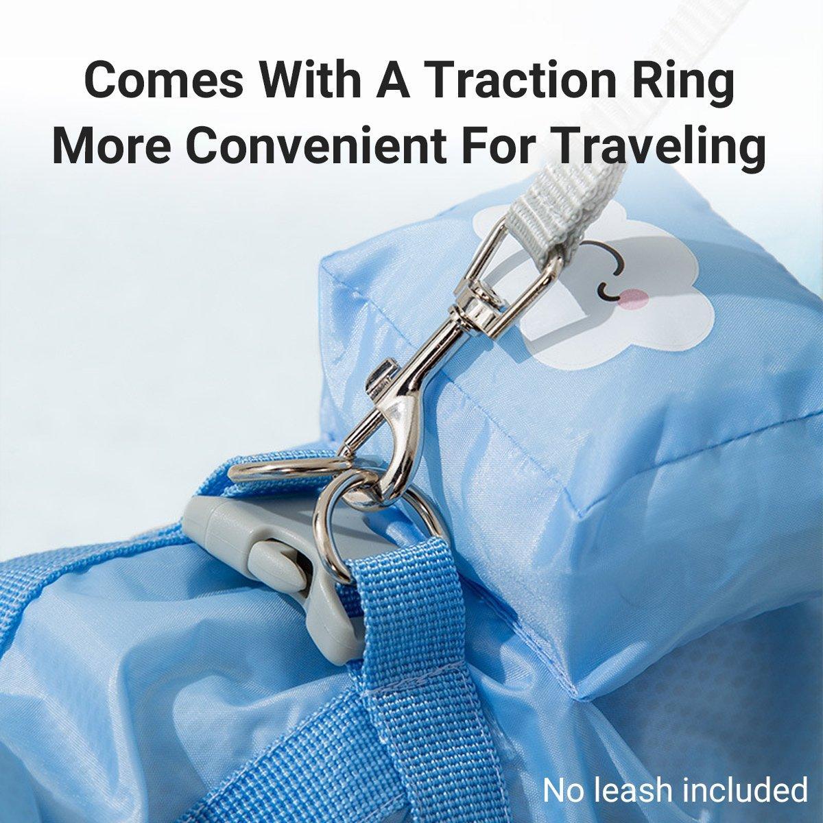 Waterproof Dog Raincoat with Feet Full Coverage Pet Rainy Clothes for Small Dogs - Yellow - M