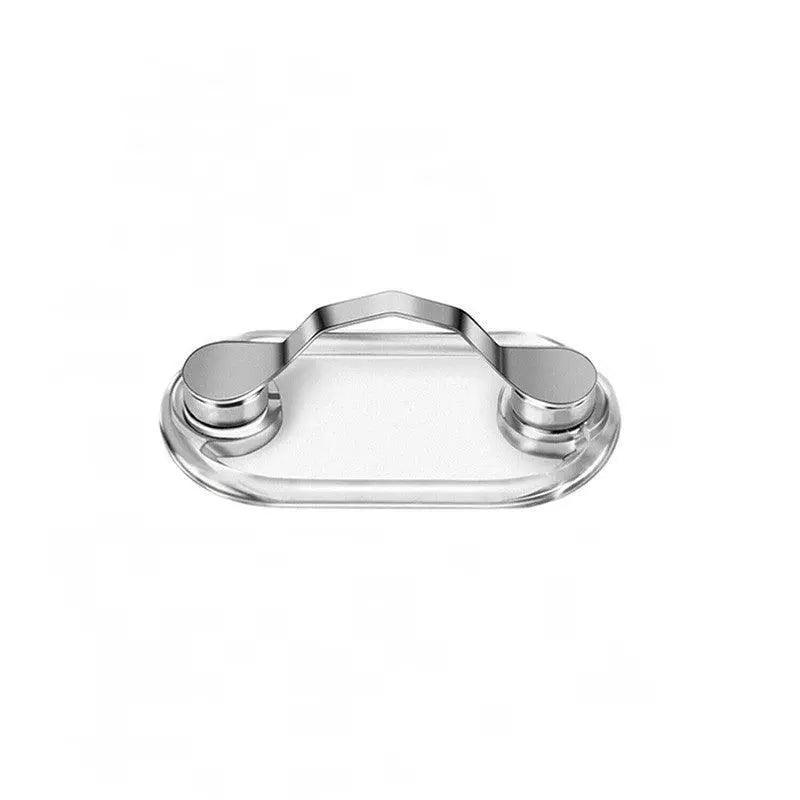 Strong Grip Eyewear Clip Holder Brooch for Glasses and Sunglasses - Silver